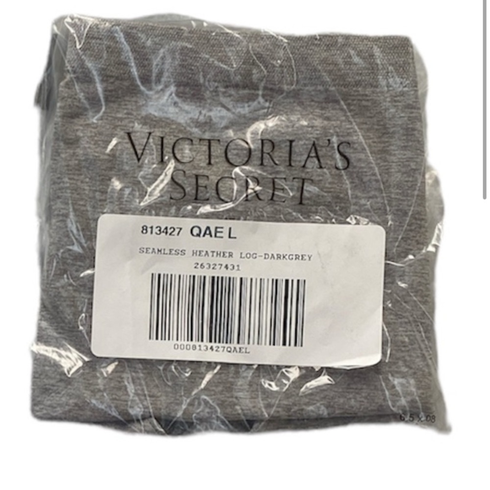 Victoria’s Secret Seamless Heather Gray Bikini Panty Size Large - Picture 1 of 4